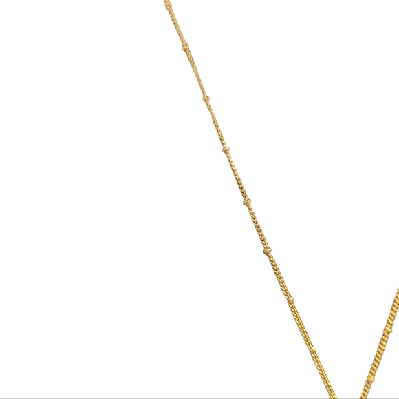 Lavender Forget Me Not Pressed Flowers Necklace - Picture 2 of 6